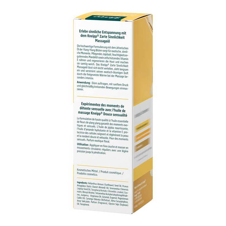 Kneipp Massageöl Zarte Sinnlichkeit, 100 ml