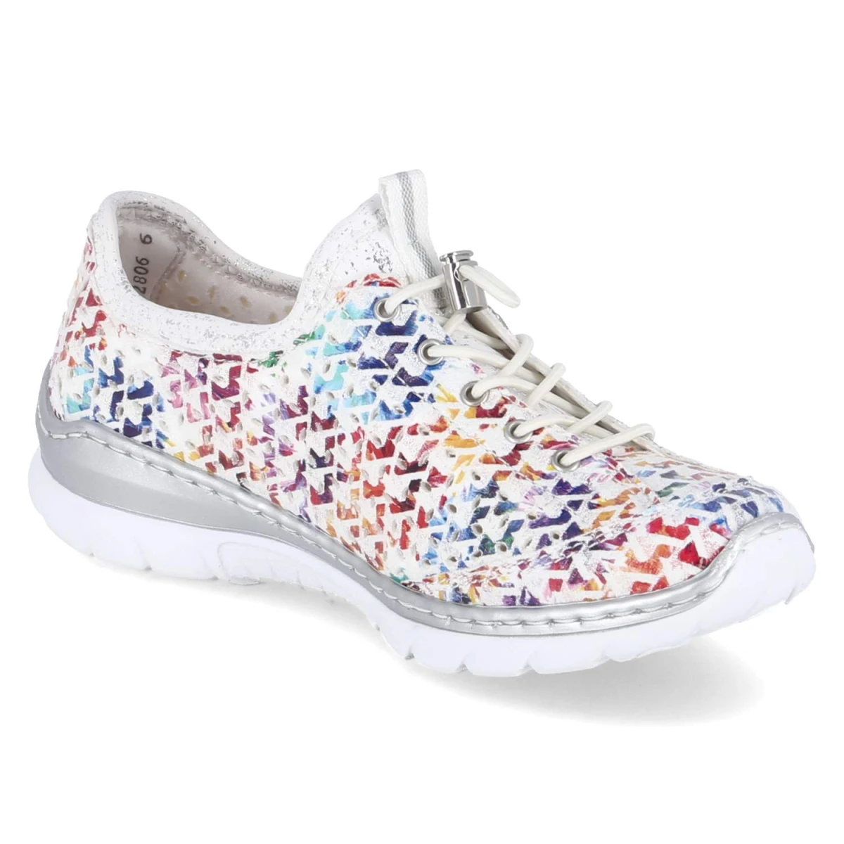 RiekerSlip-On-Sneaker - multi/weiss-silber