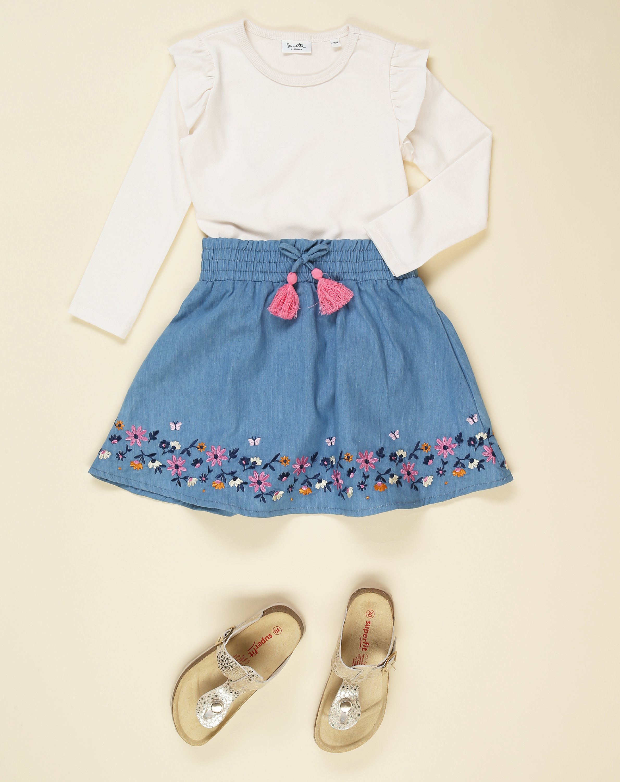 Jeansrock SOMMER in mittelblau