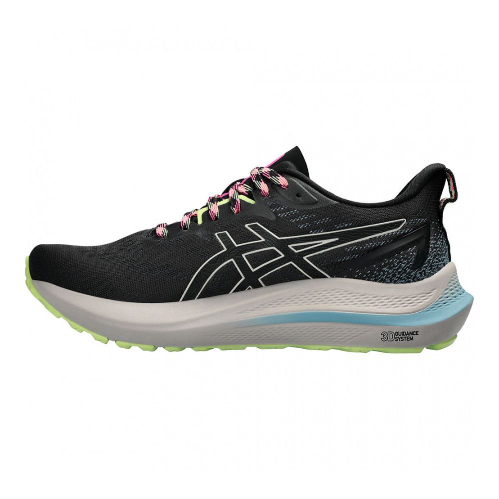Asics GT-2000 12 TR - Chaussures running Femme nature bathing/lime green
