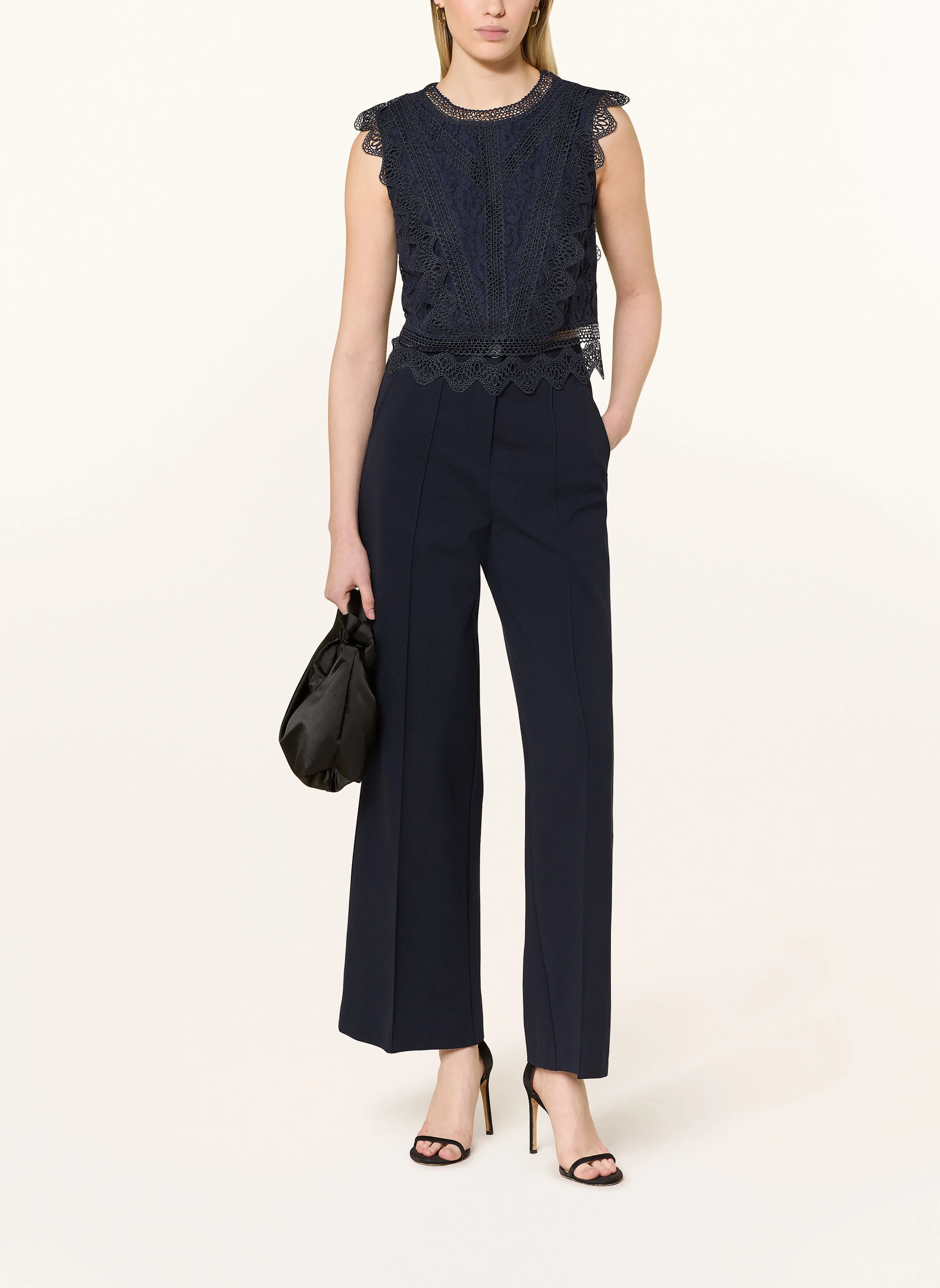 APART Cropped-Top aus Spitze
