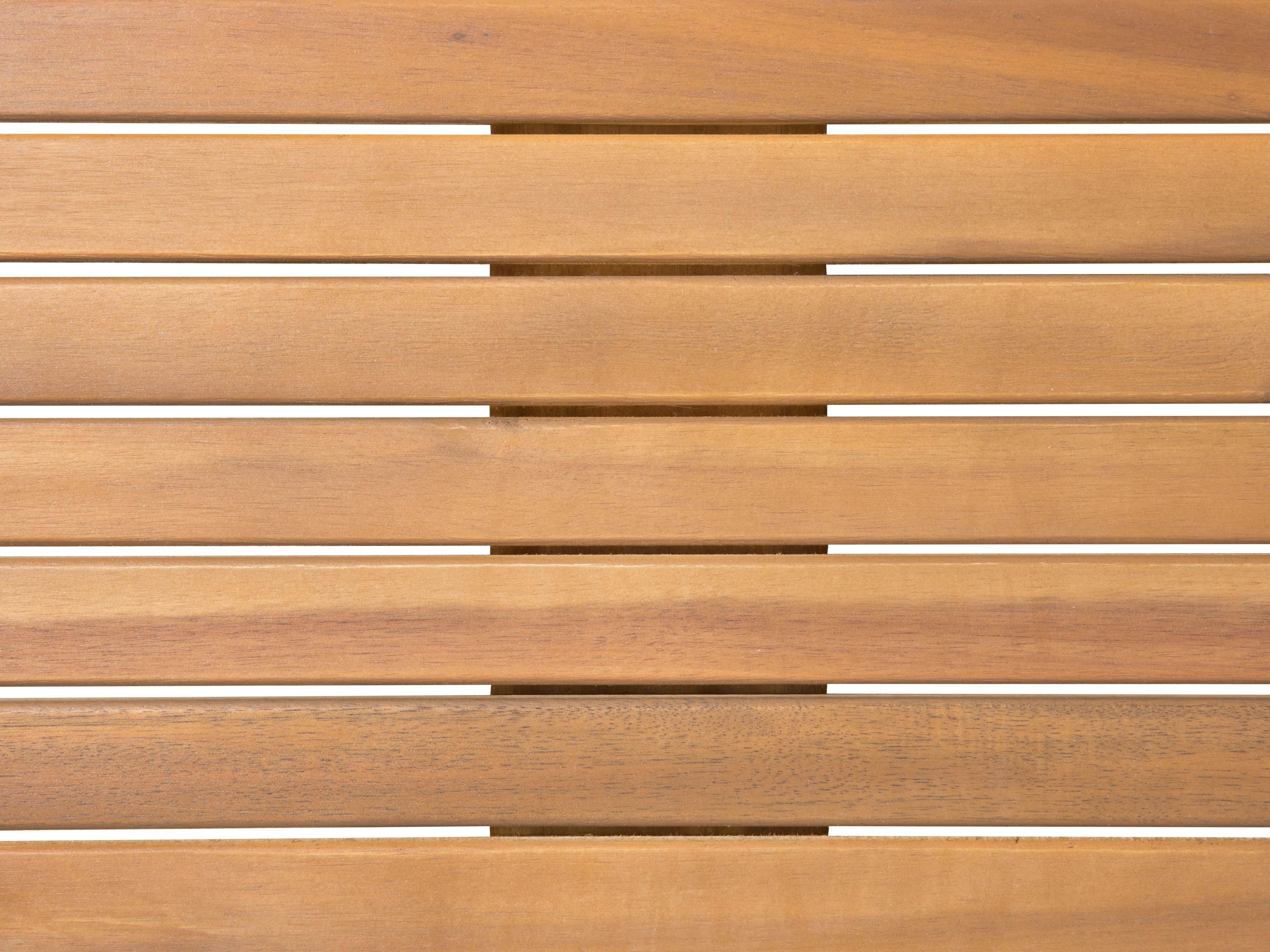 Uitschuifbare tuintafel CESANA 180/240 cm 100 cm Acaciahout Lichtbruin
