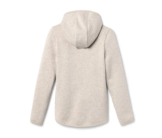 Strickfleece-Jacke