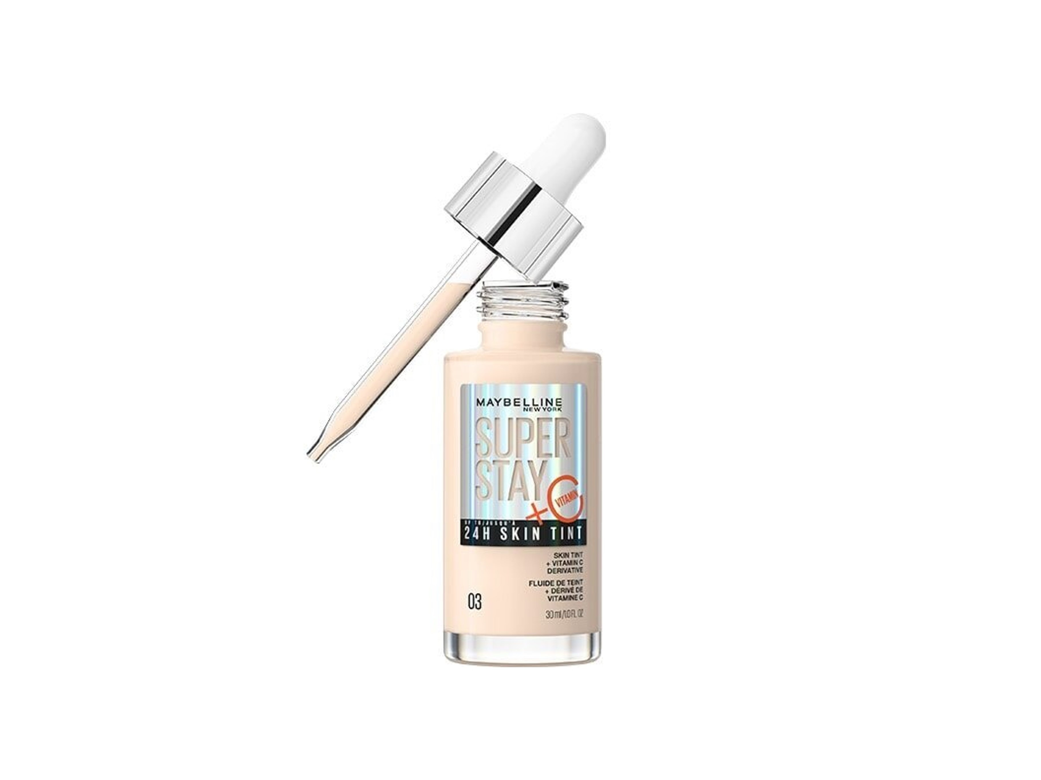 BASE MAYBELLINE SSTAY GLOW TINT 03 NU
