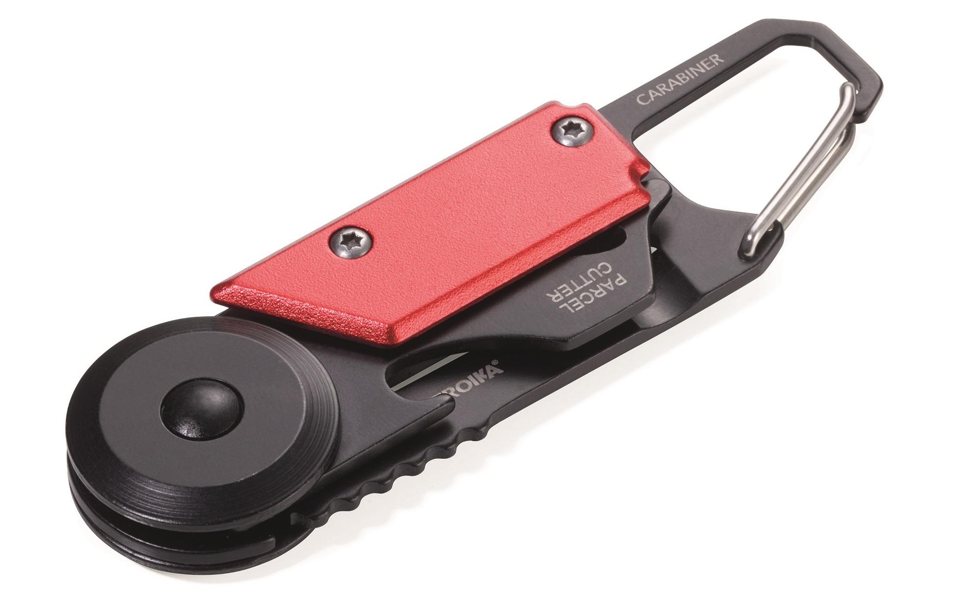 Taschenmesser Mini Egon 5 Funktionen Rot/SchwarzTaschenmesser mit Wechselbaren Werkzeugen