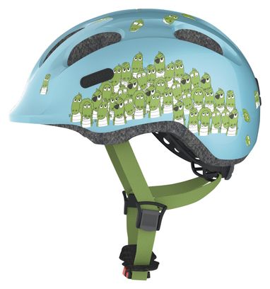 Casque vélo Enfant Abus Smiley 2.0 Bleu Crocodile
