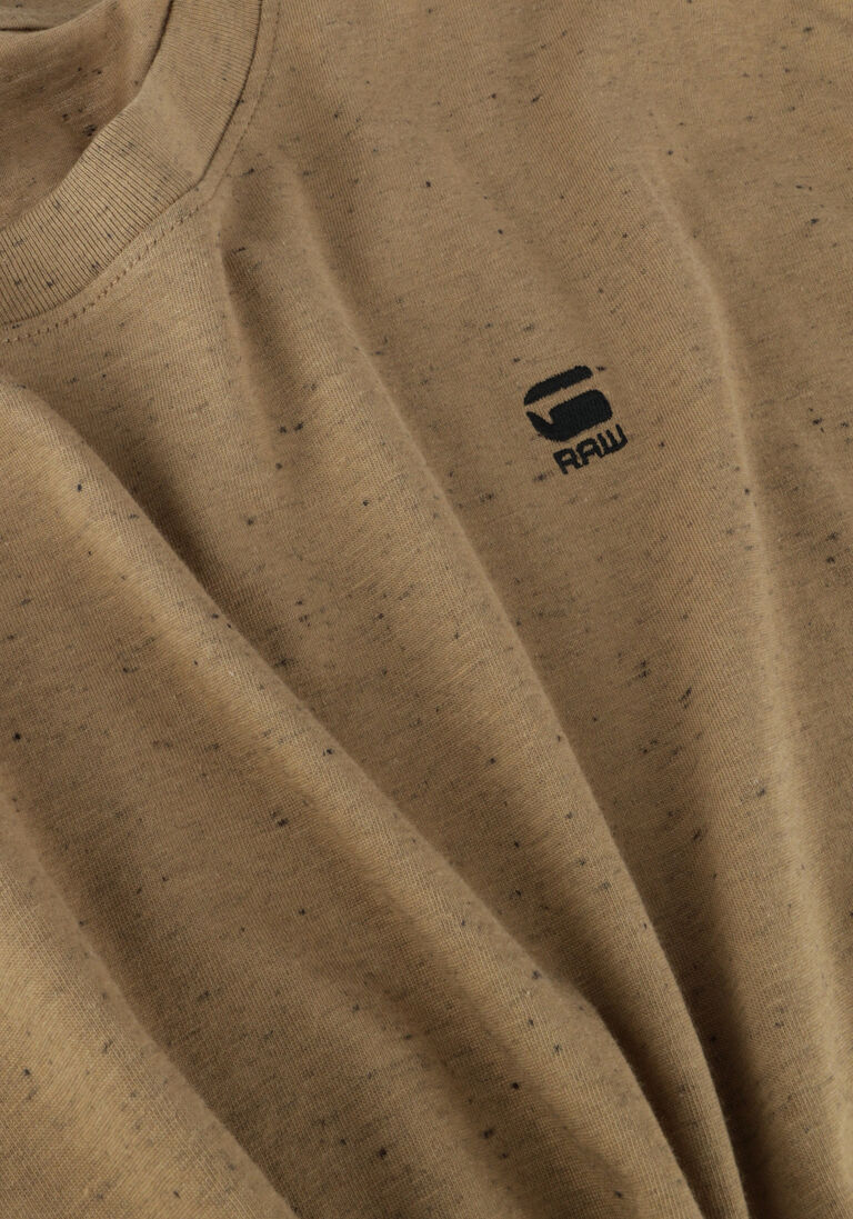 G-STAR RAW beige g-star raw t-shirt lash r t s/s