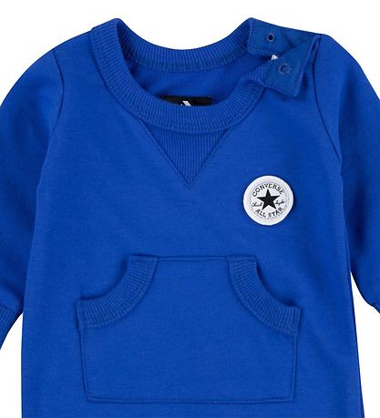 Converse Set - Strampler/Socken - Blau/Weiß
