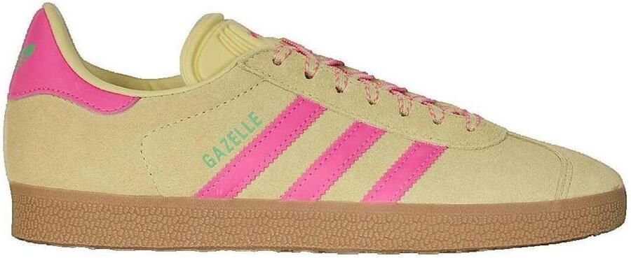 Adidas Lage Sneakers Baskets Gazelle W Jaune