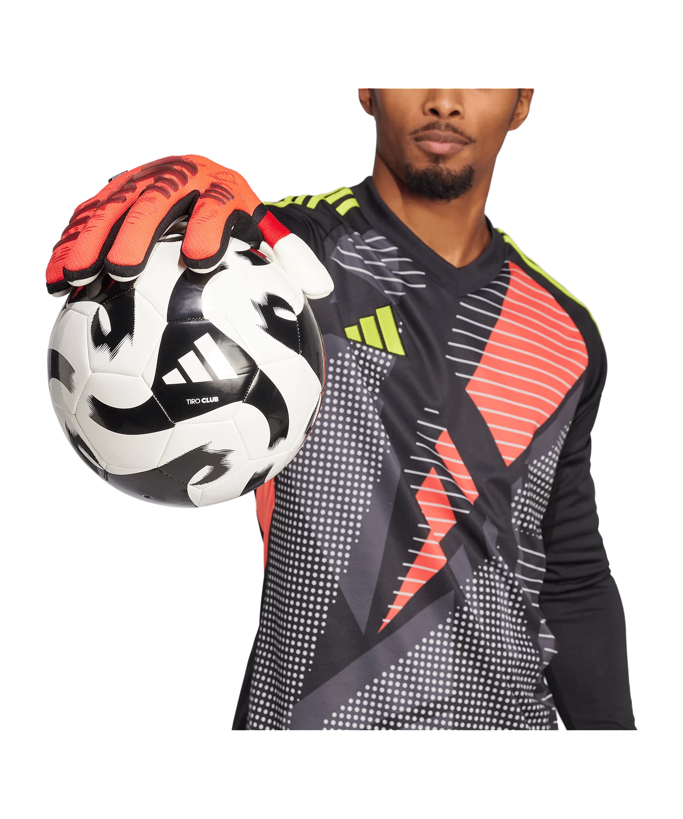 adidas Predator Pro FS Pure Victory Torwarthandschuhe Rot