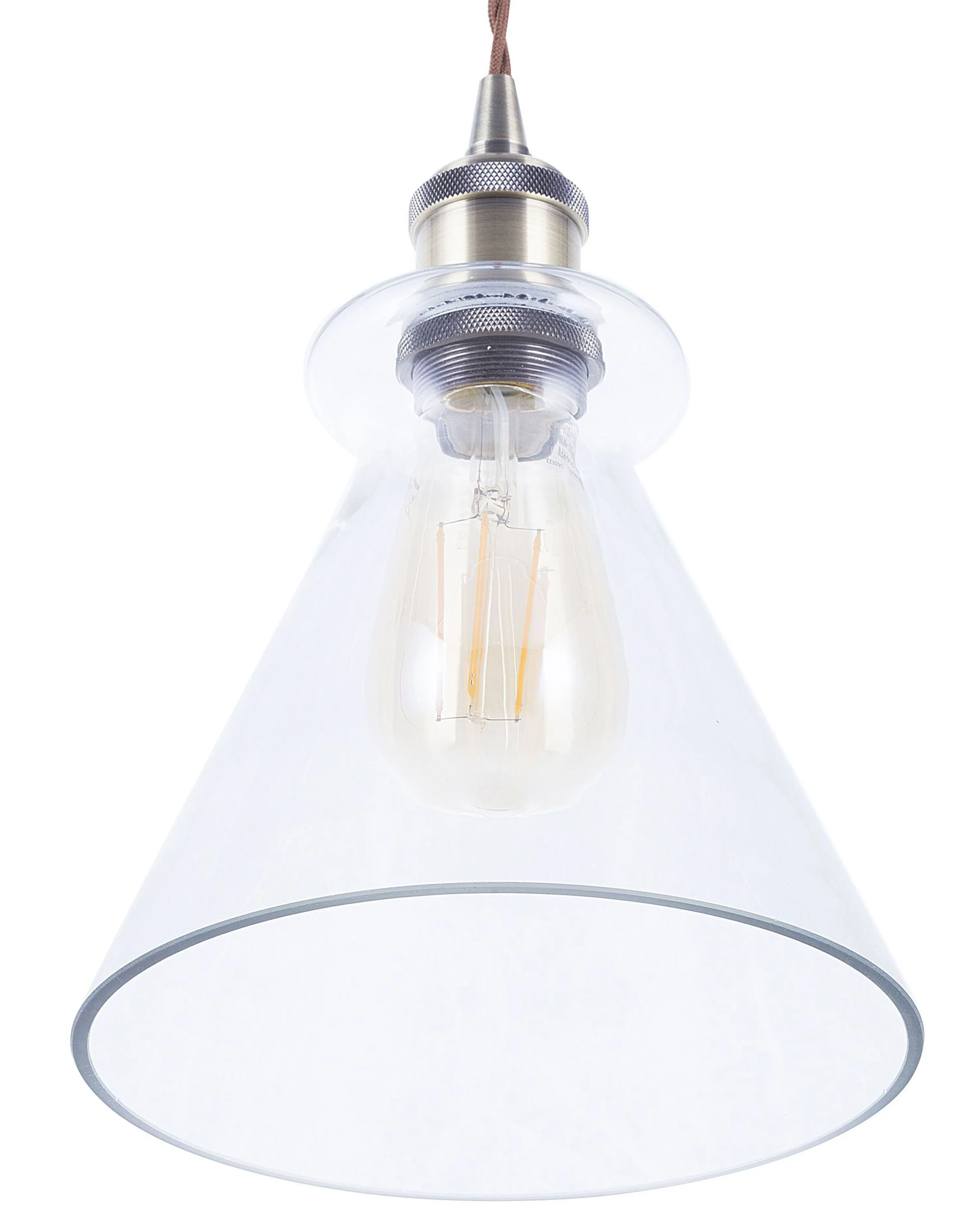 Hanglamp BERGANTES Glas Transparant