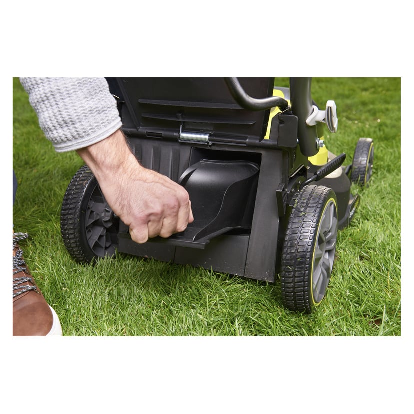 Batteridrevet gressklipper 37 cm 18 V 4,0 Ah