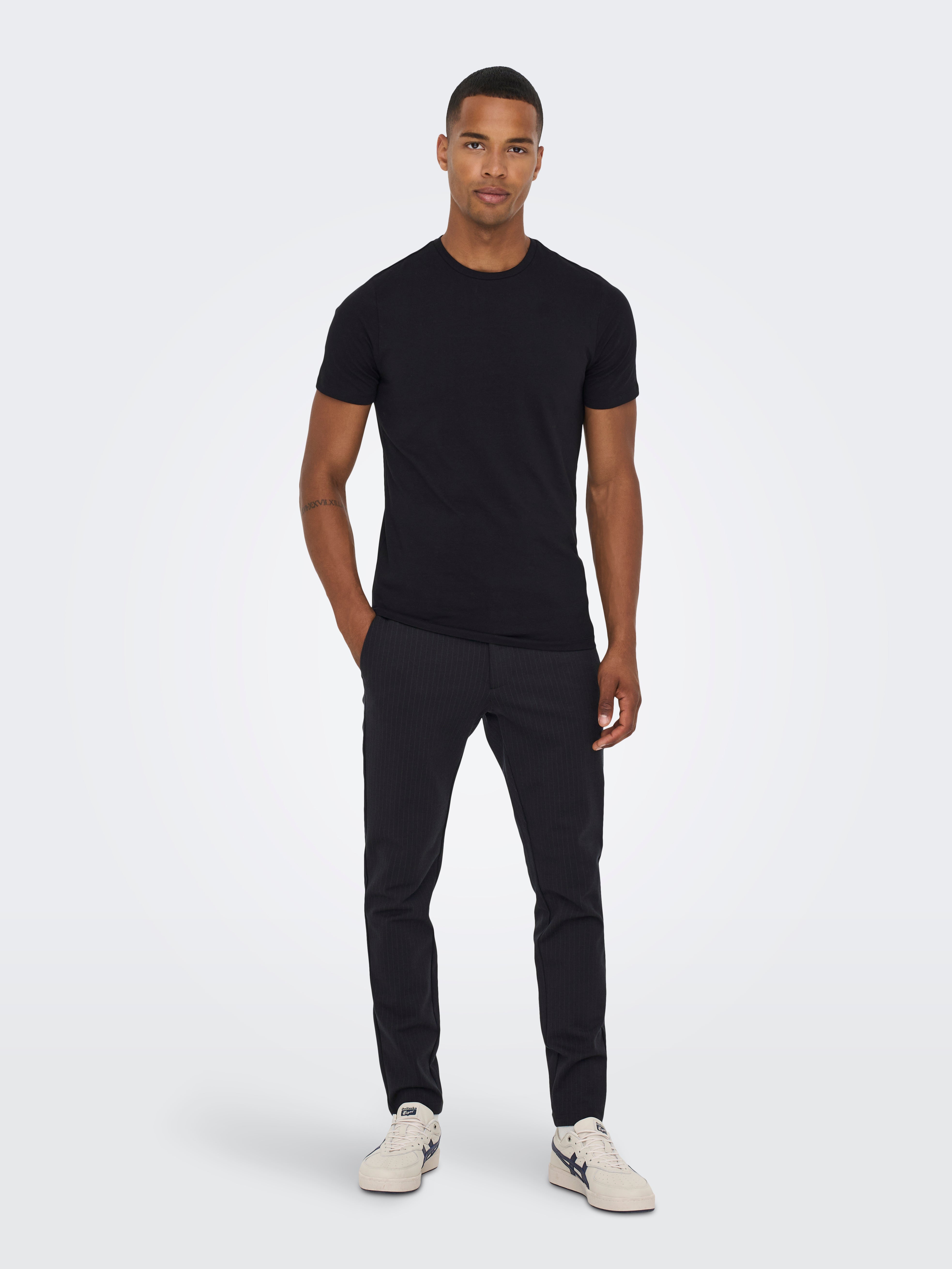 ONSMARK Verjüngt Chino Hose Black