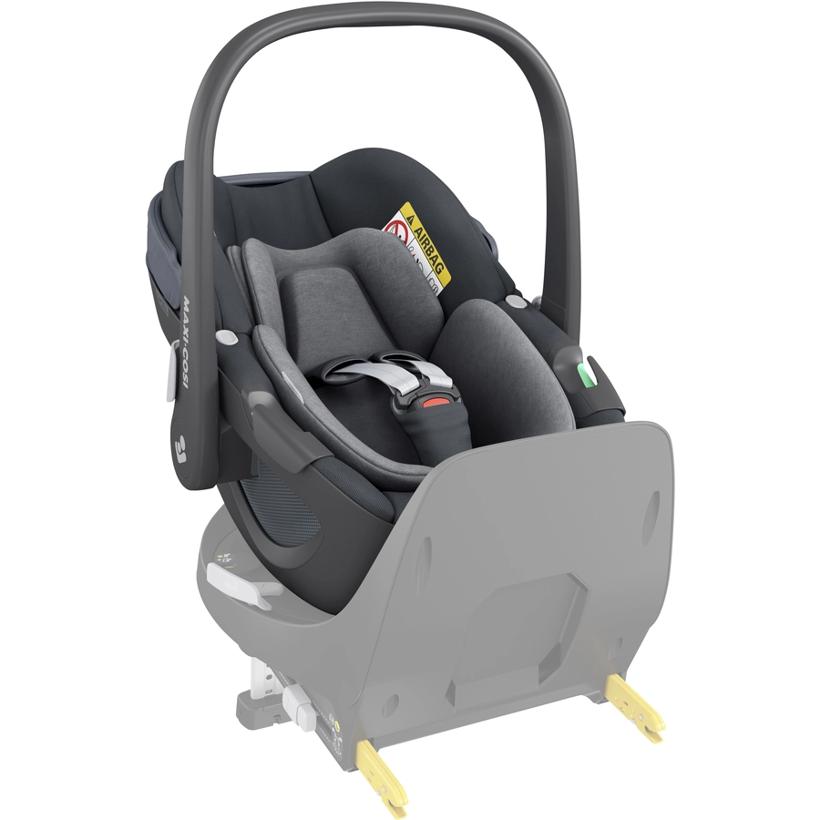 MAXI COSI Set Babyschale Pebble 360 Essential Graphite plus Basisstation FamilyFix 360