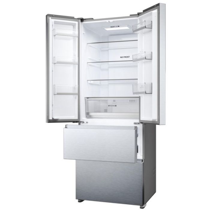 Haier Side-by-Side Multi Door French Door 70 SERIE 5 HFR5719ENMG Gentle Silver
