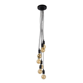 Lucide hanglamp Fix Multiple zwart 200x400 cm (hxb)