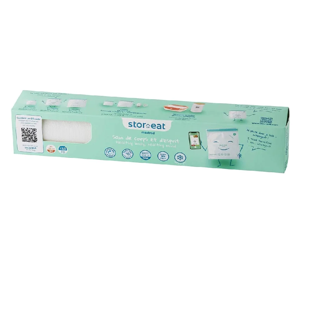 Set de 10 sacs sous vide M 3 L STOR'EAT Mastrad
