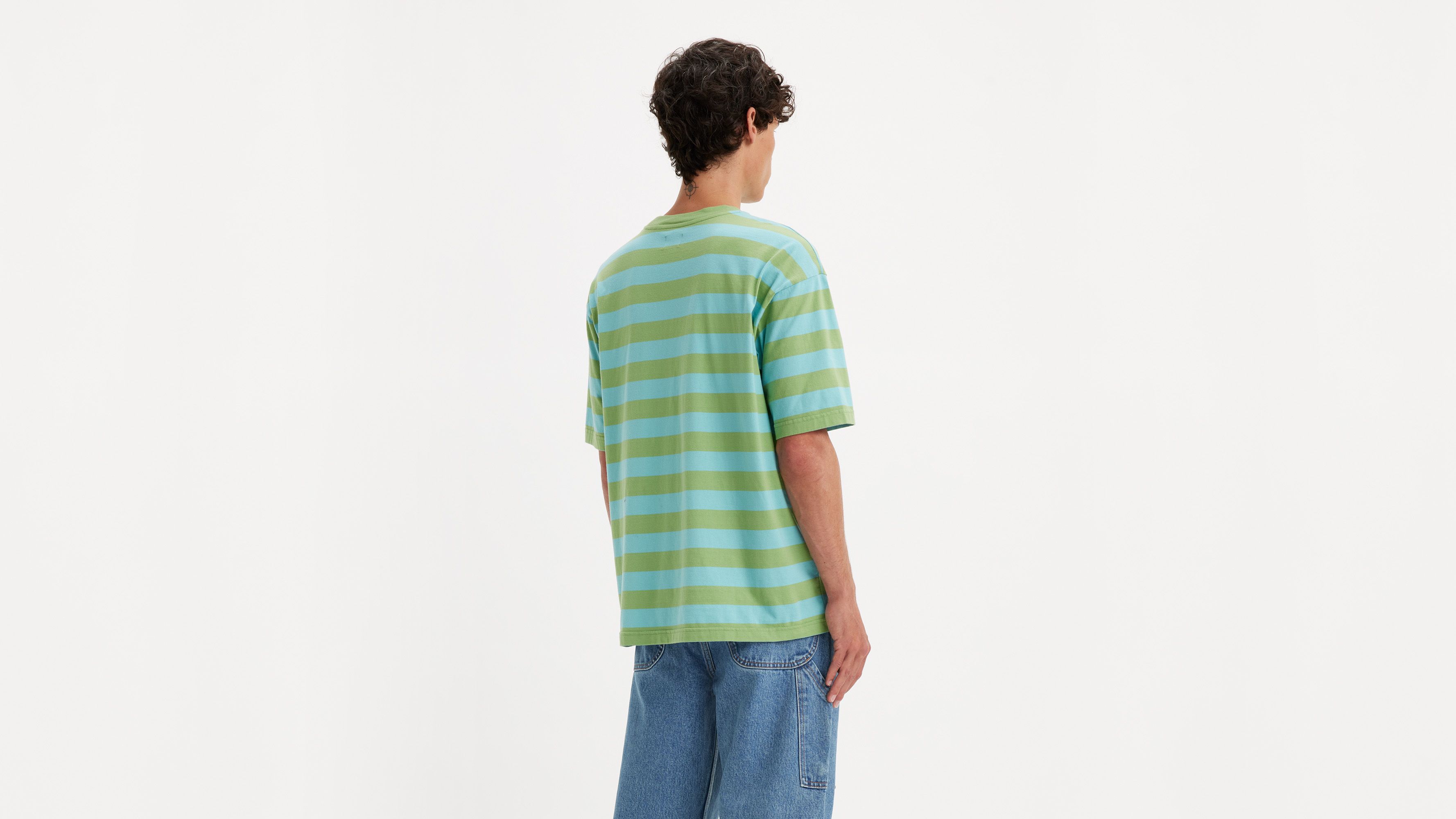 Levi's® Skateboarding t-shirt graphique Boxy - Thinking About - Bleu