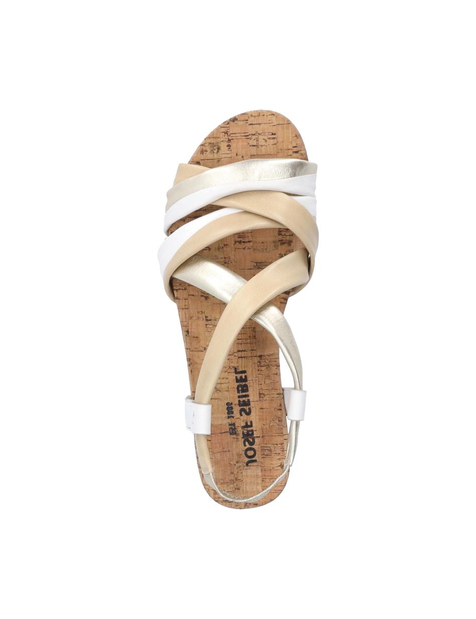 Sandale Henriette 03, beige-multi