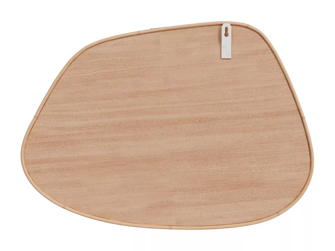 Miroir organique en rotin 81x56 cm - Tseri