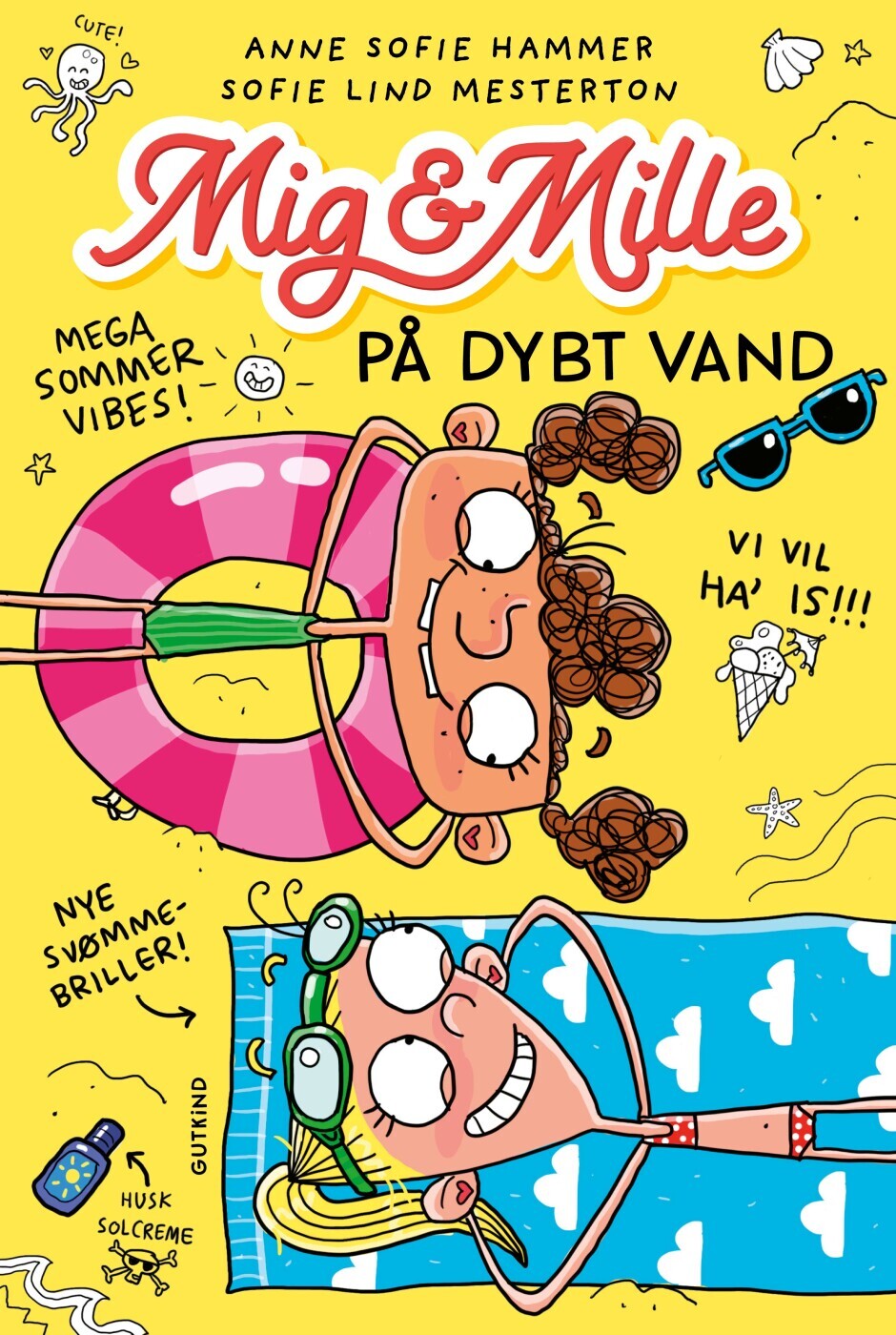 Mig & Mille - På Dybt Vand - Anne Sofie Hammer - Bog