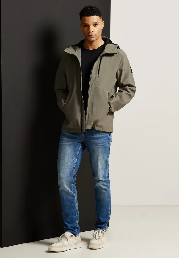 Wasserabweisende Jacke - herb green
