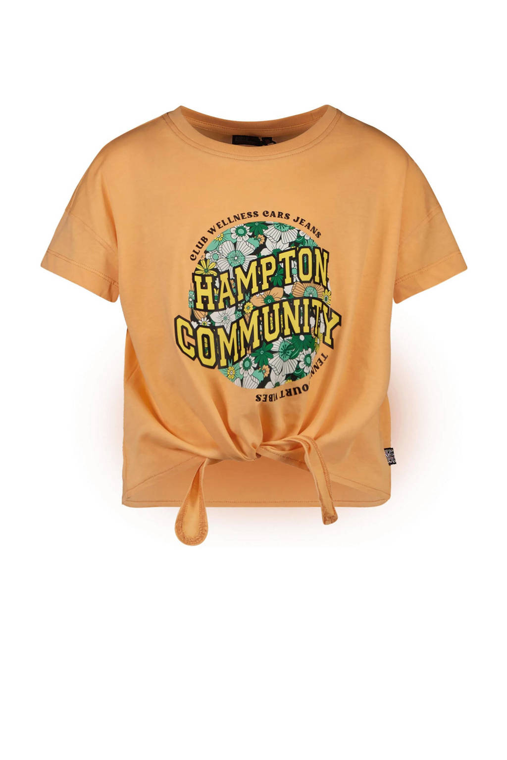 Cars T-shirt MADISON met printopdruk perzik