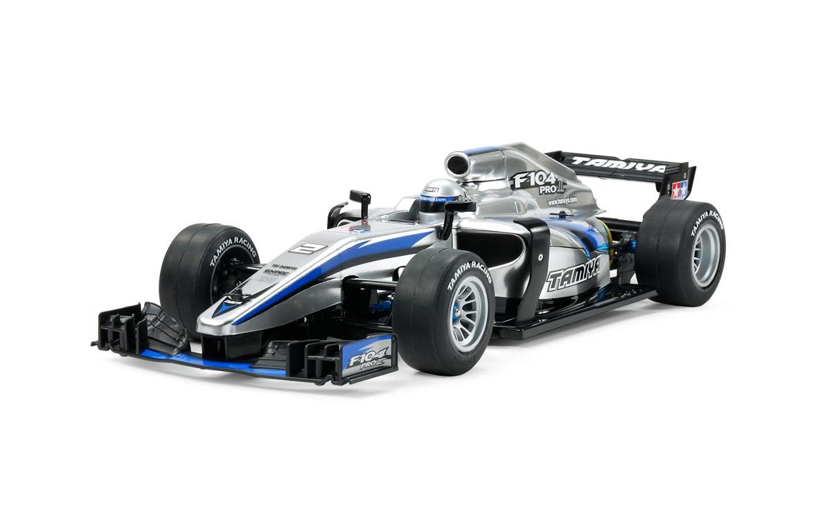 Formel 1 F104 PRO II Bausatz, 1:10<br>Formel 1 RC-Rennwagen Bausatz