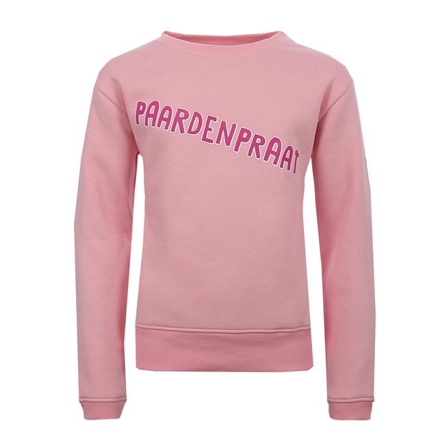 Trui Paardenpraat By Ej Teddy Kids Lichtroze