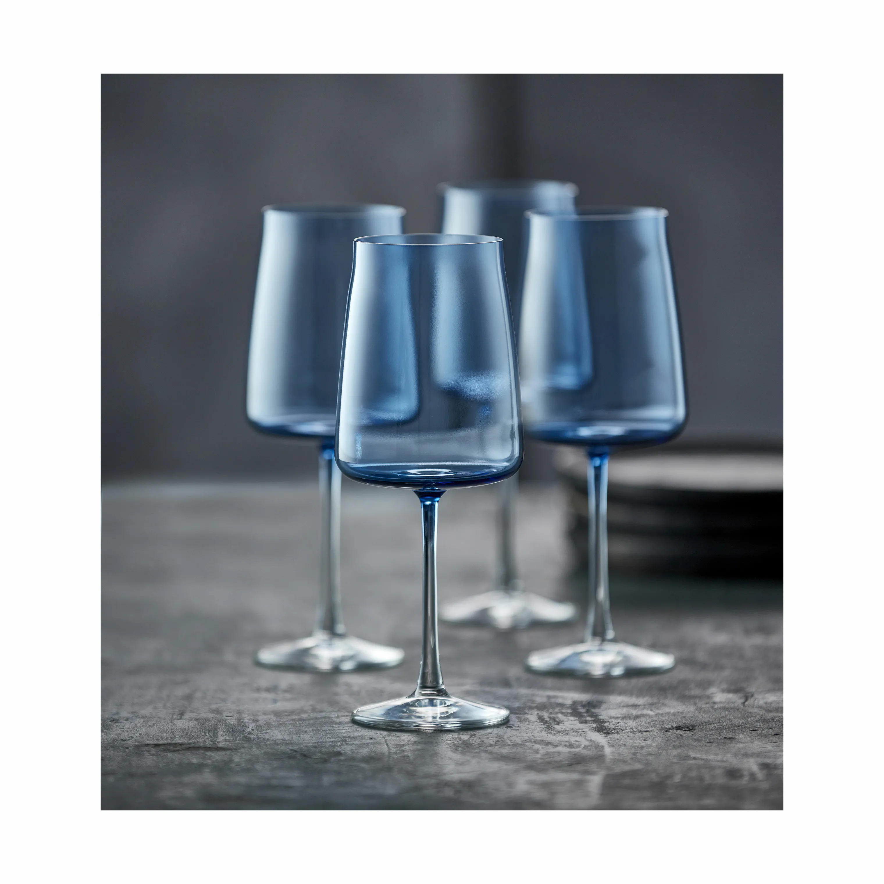 Lyngby Glas Zero Rødvinsglas - 4 stk.