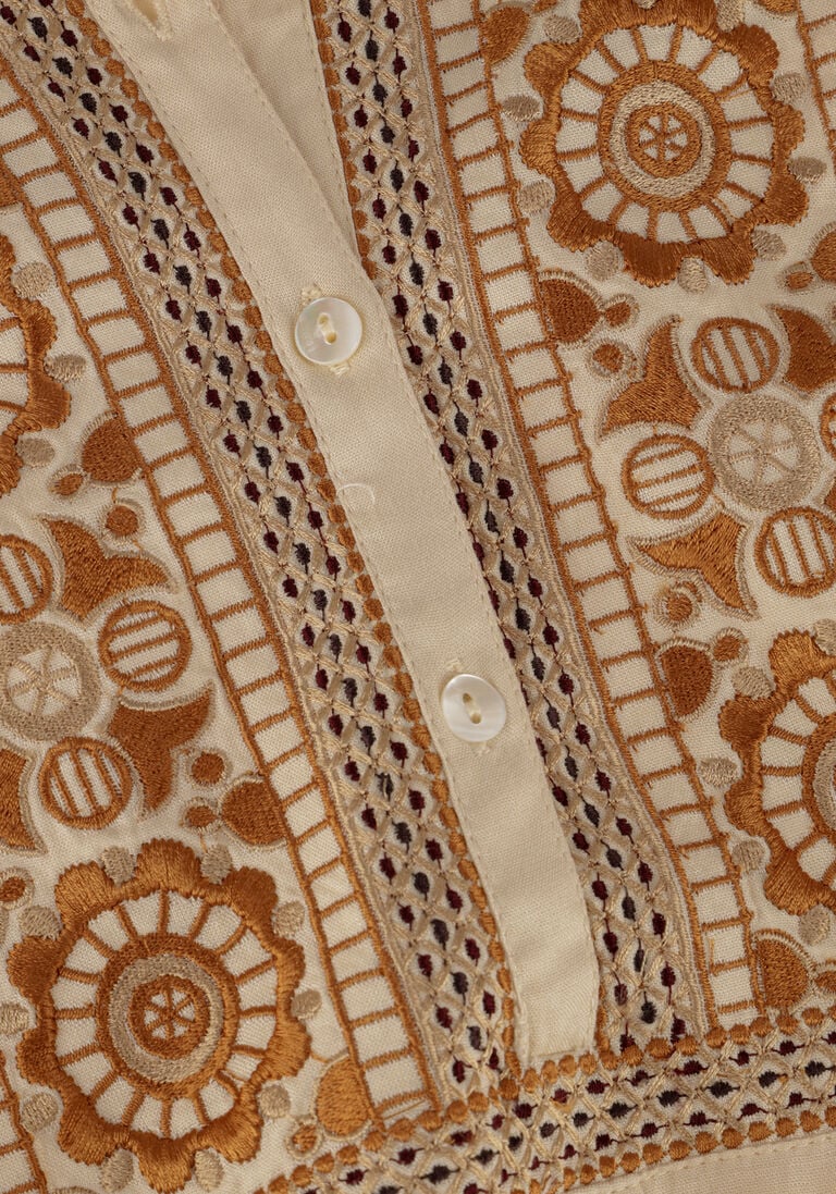 ANTIK BATIK beige antik batik blouse bettina blouse