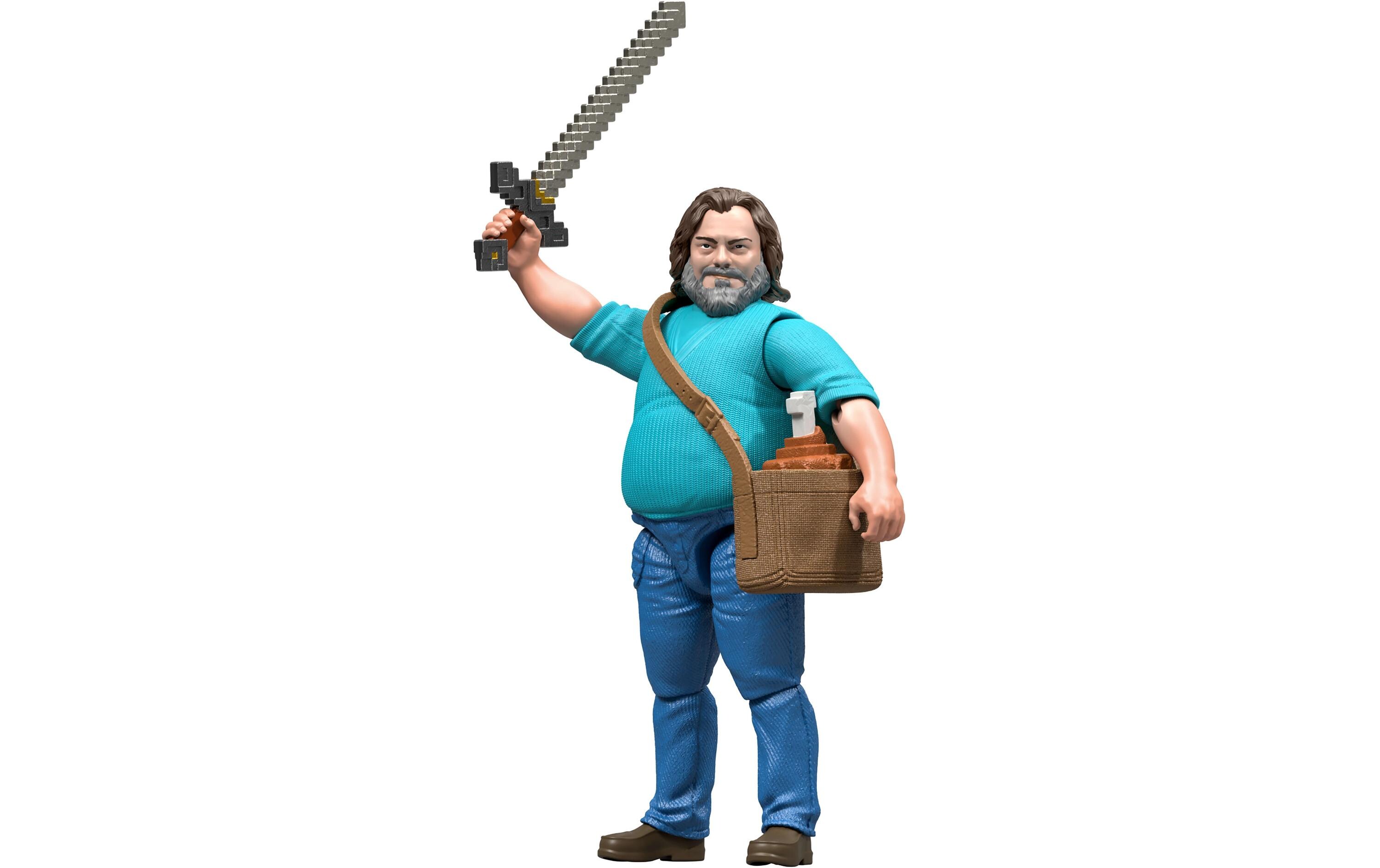 Minecraft Movie Singles SteveKinderspielzeugfigur