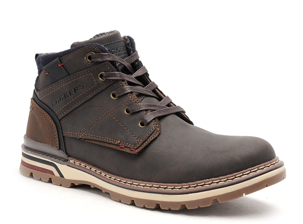 Dockers boots bottine homme 49wy001 marron