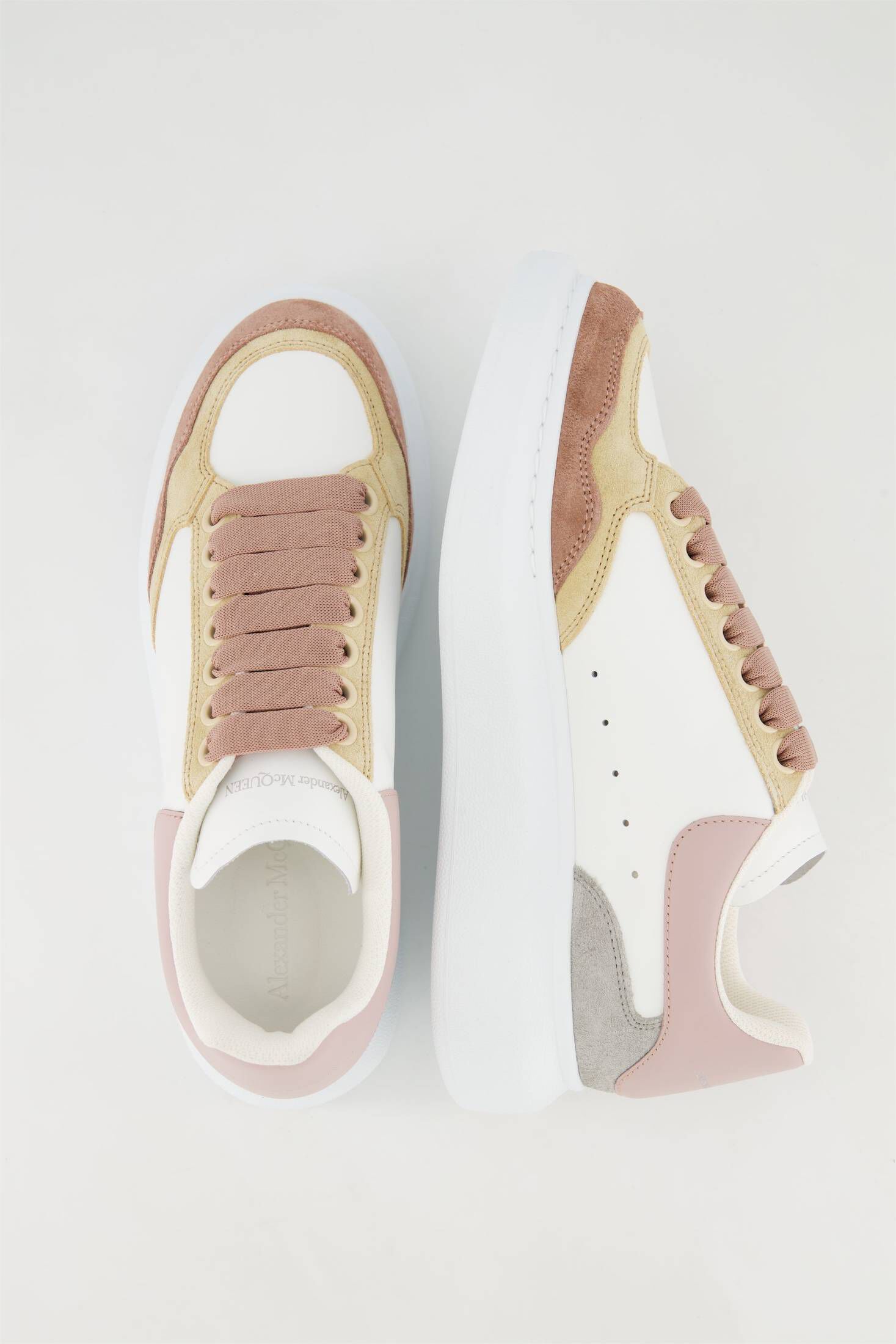 Alexander McQueen| Damen Sneaker VINTAGE BIG SOLE aus Leder