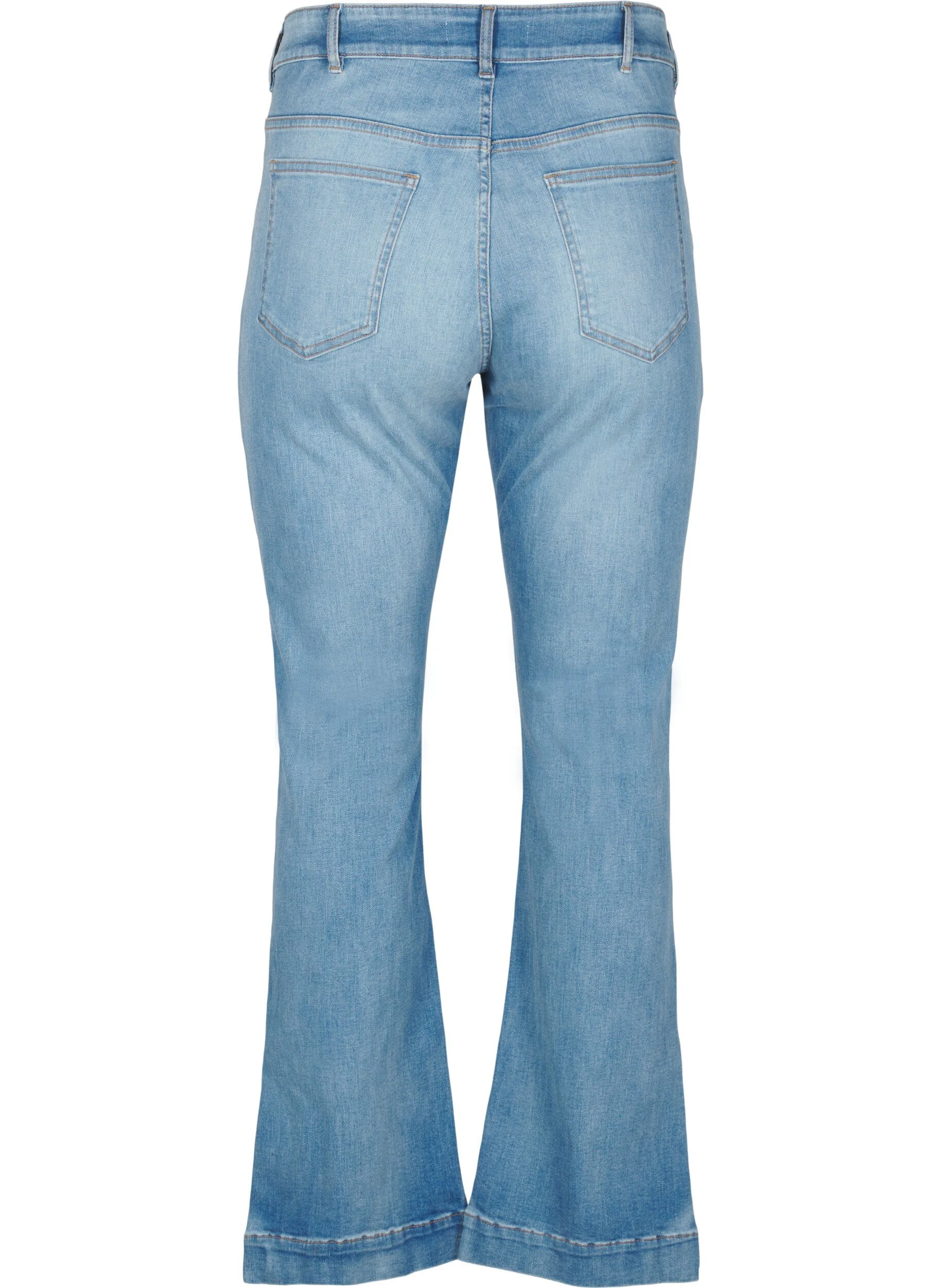 Bootcut jeans med slids