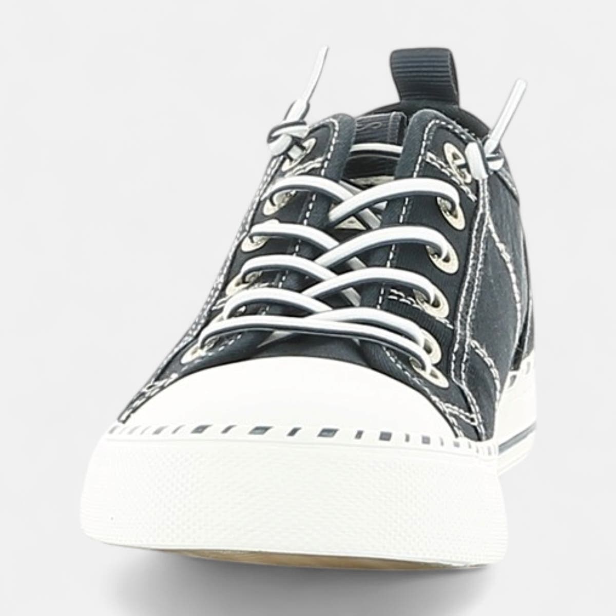 Baskets en toile Femme bleu marine