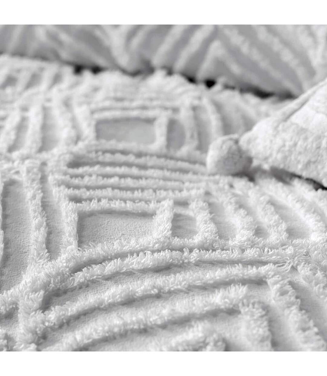 Linen House - Parure de lit PALM SPRINGS (Blanc) - UTRV2145