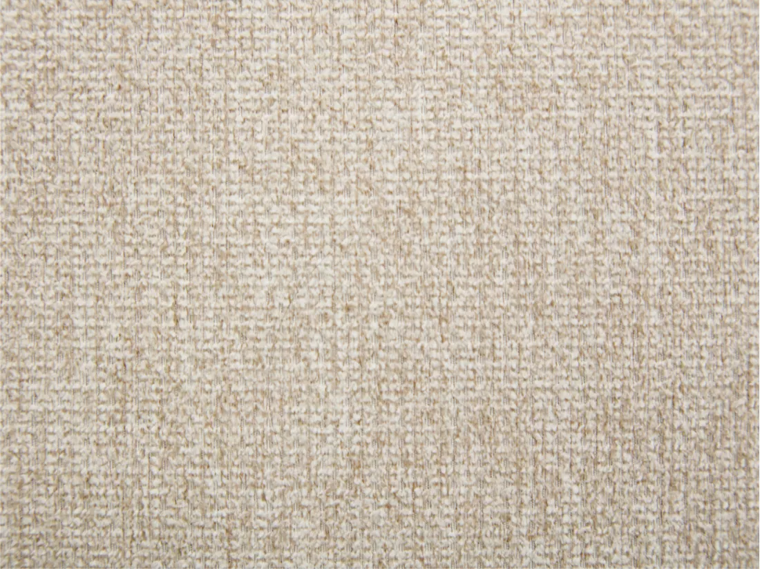 Canapé d'angle réversible en tissu chiné beige RACONI