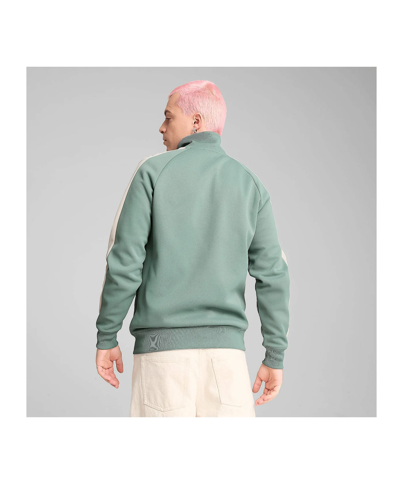 PUMA T7 ALWAYS ON Track Jacke Grün F30