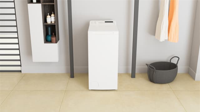 Whirlpool vaskemaskine TDLR6040SEU/N (topbetjent 6 kg)