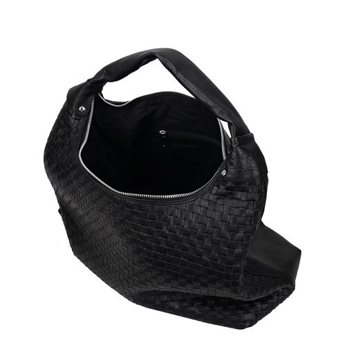 Núnoo Dandy Braided Mountain Maxi Skuldertaske, Black