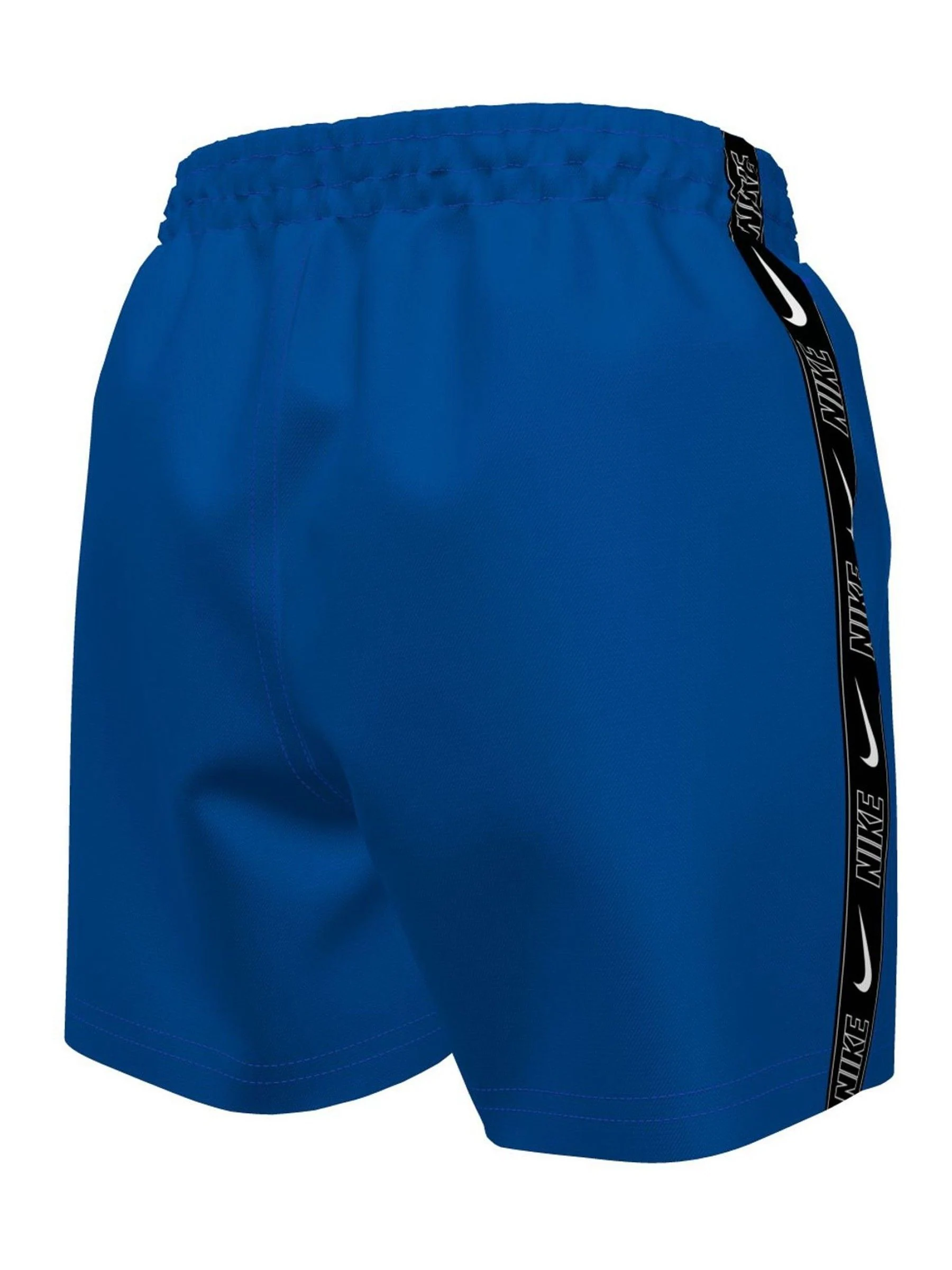 Blauw - Nike Swim Logo Tape 4 Inch Volley Shorts