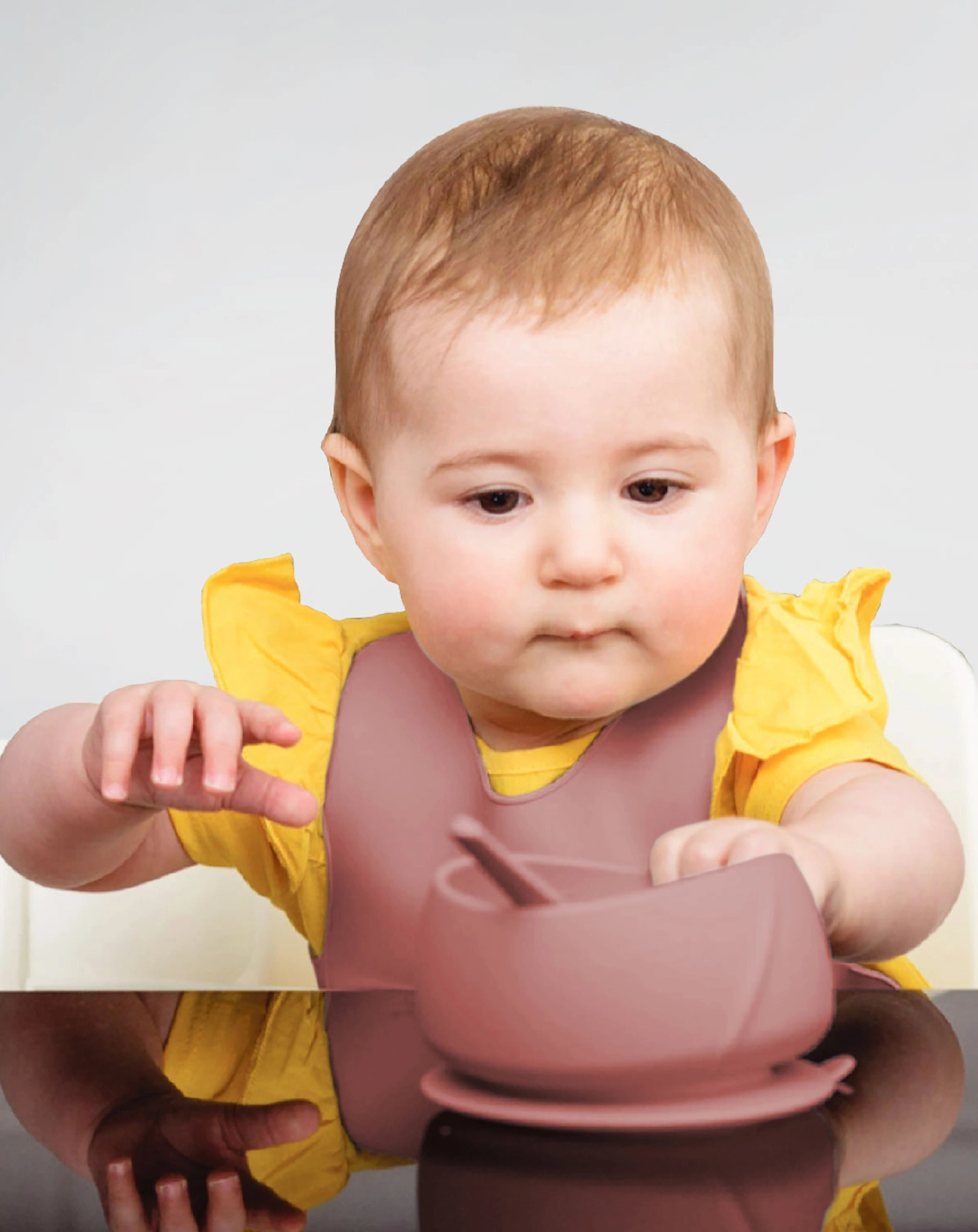Silikon-Schüssel EVERYDAY BABY - EAT & LEARN mit Saugfuß
