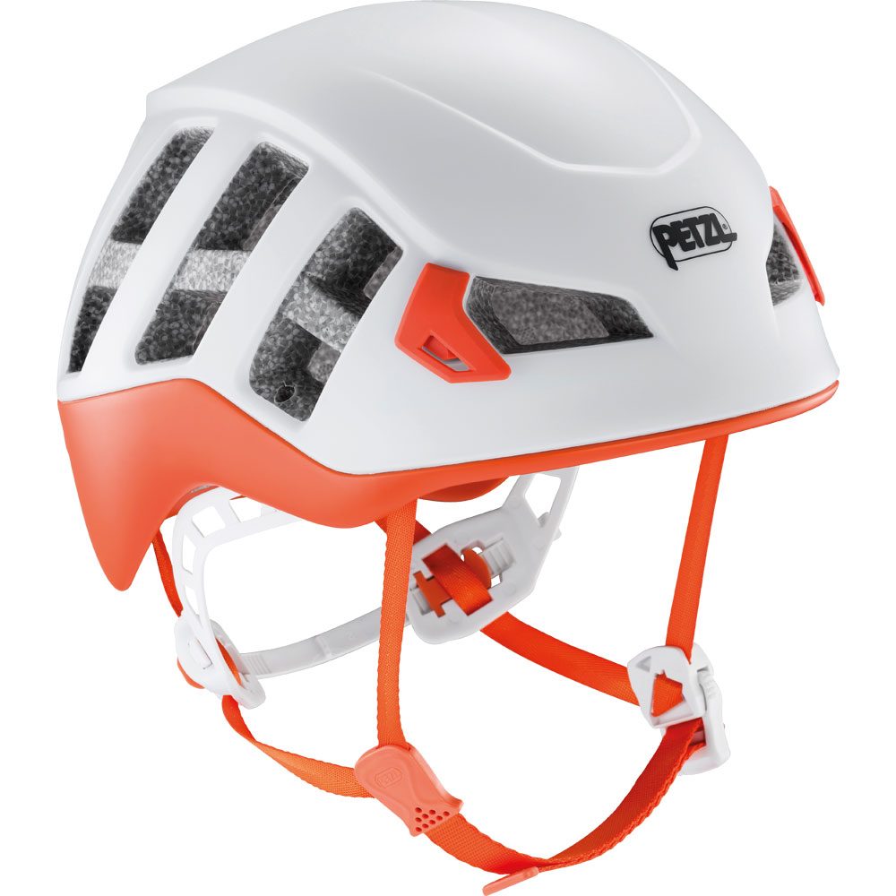 Petzl Meteor Kletterhelm rot orange