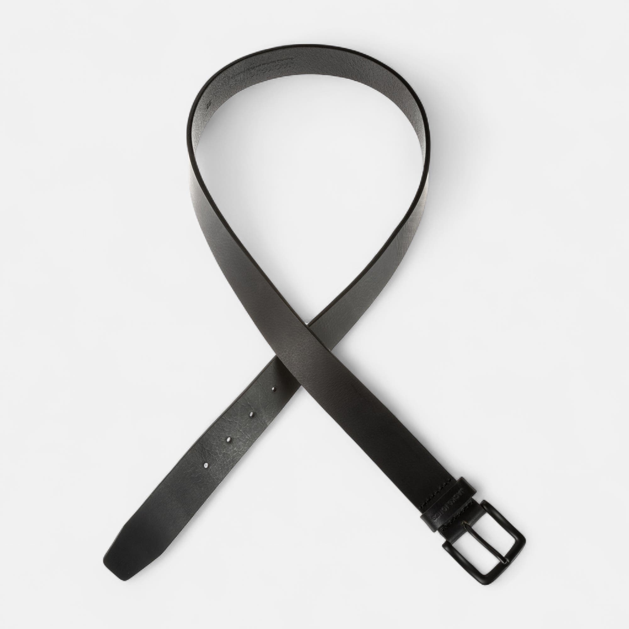 Ceinture en cuir noir