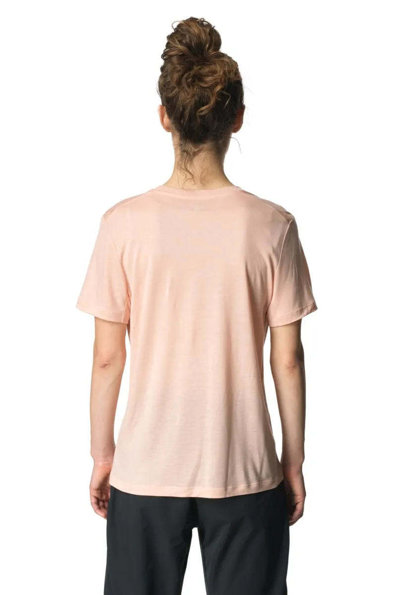 Houdini W's Tree Tee Dulcet Pink