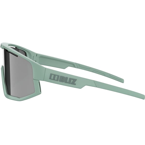 Lunette vélo BLIZ FUSION MATT GREEN/SMOKE W SILVER MIRROR