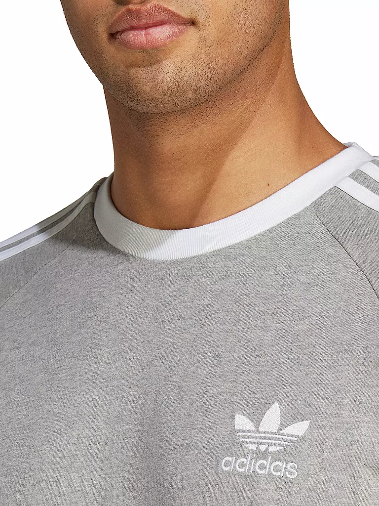ADIDAS ORIGINALS T-Shirt hellgrau