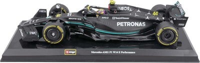 Bburago MB W14 F1 Racerbil 2023 Lewis Hamilton 1:24