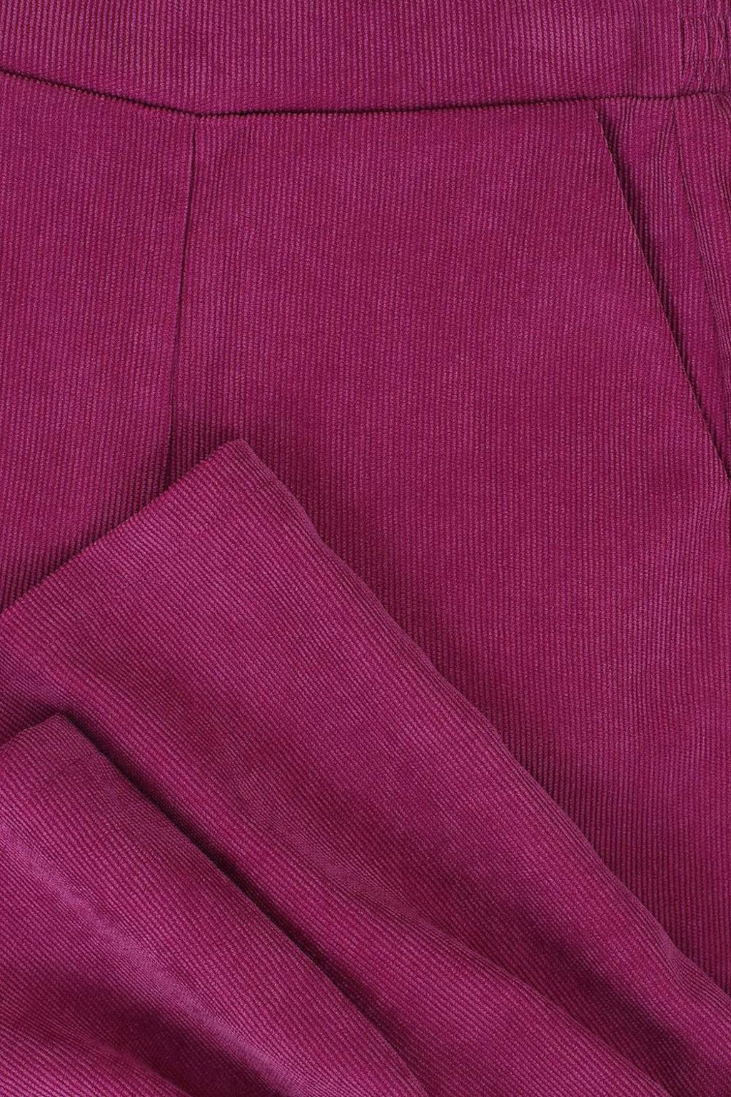LOOXS wide leg broek donkerroze
